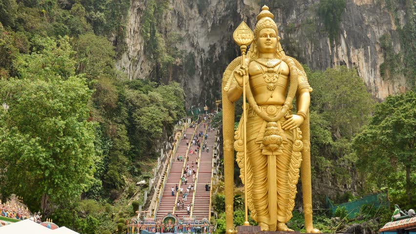 super mammoth Lord Murugan Statue