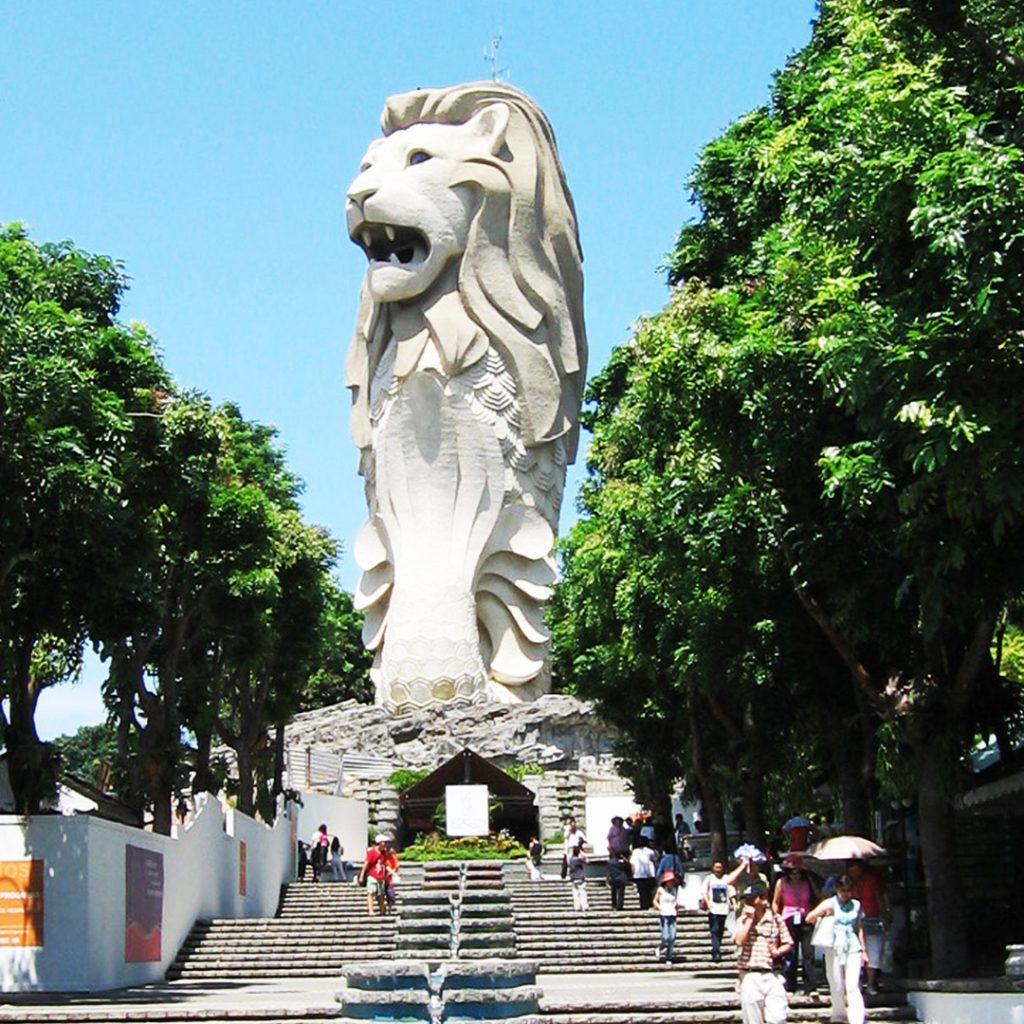 super mammoth The Merlion of Sentosa